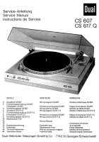 Dual CS-617-Q-Service-Manual 